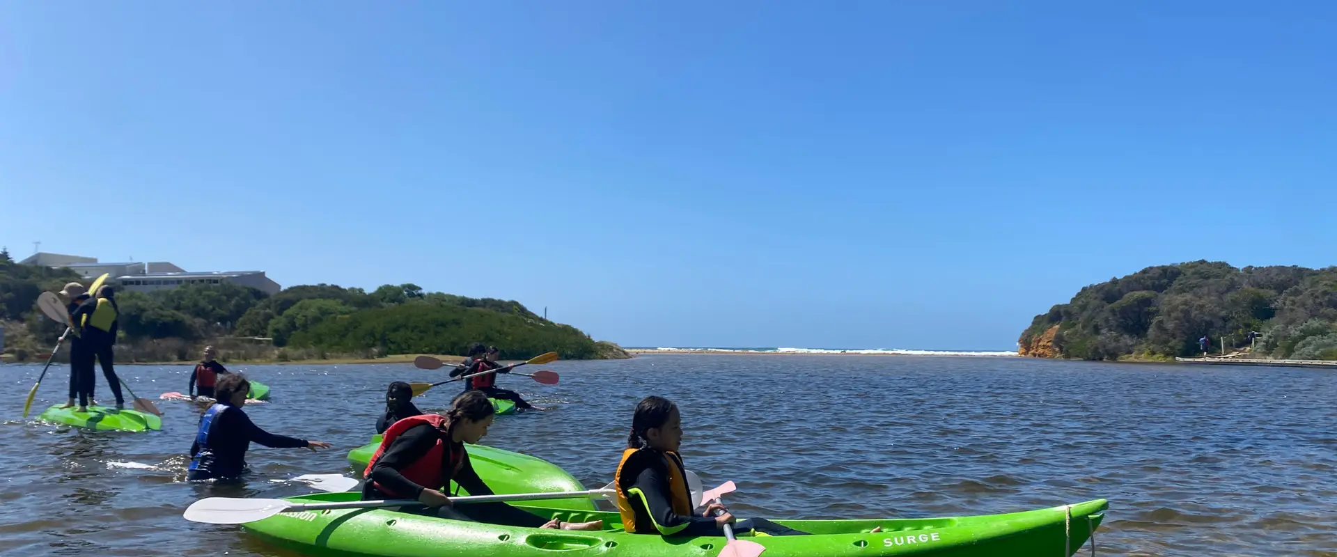 Southern Exposure Surf School Mt Biking Kayaking & Run Forrest Trail Run