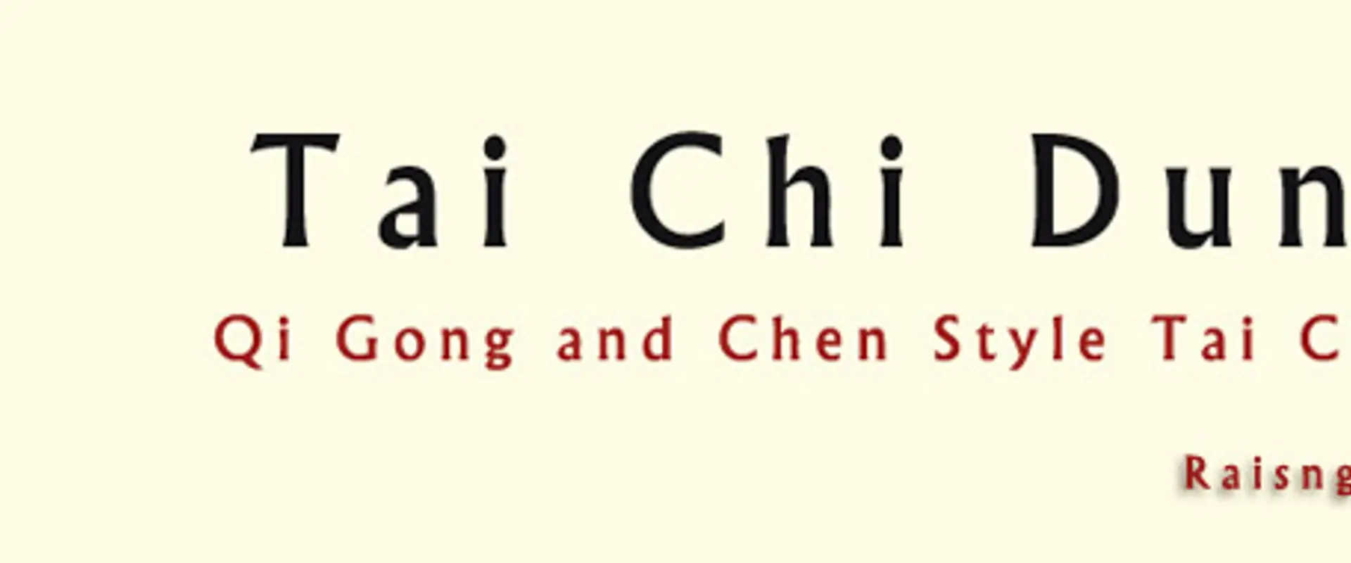 Tai Chi Dundee