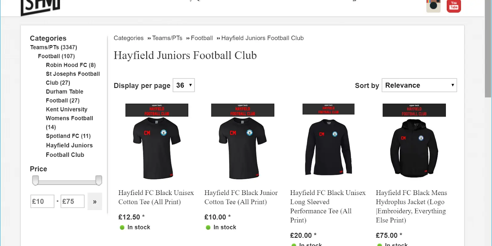 Hayfield Junior FC