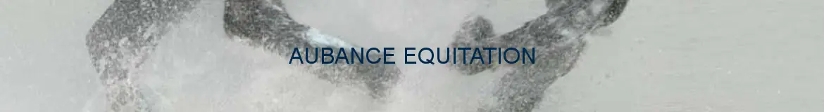 Aubance équitation