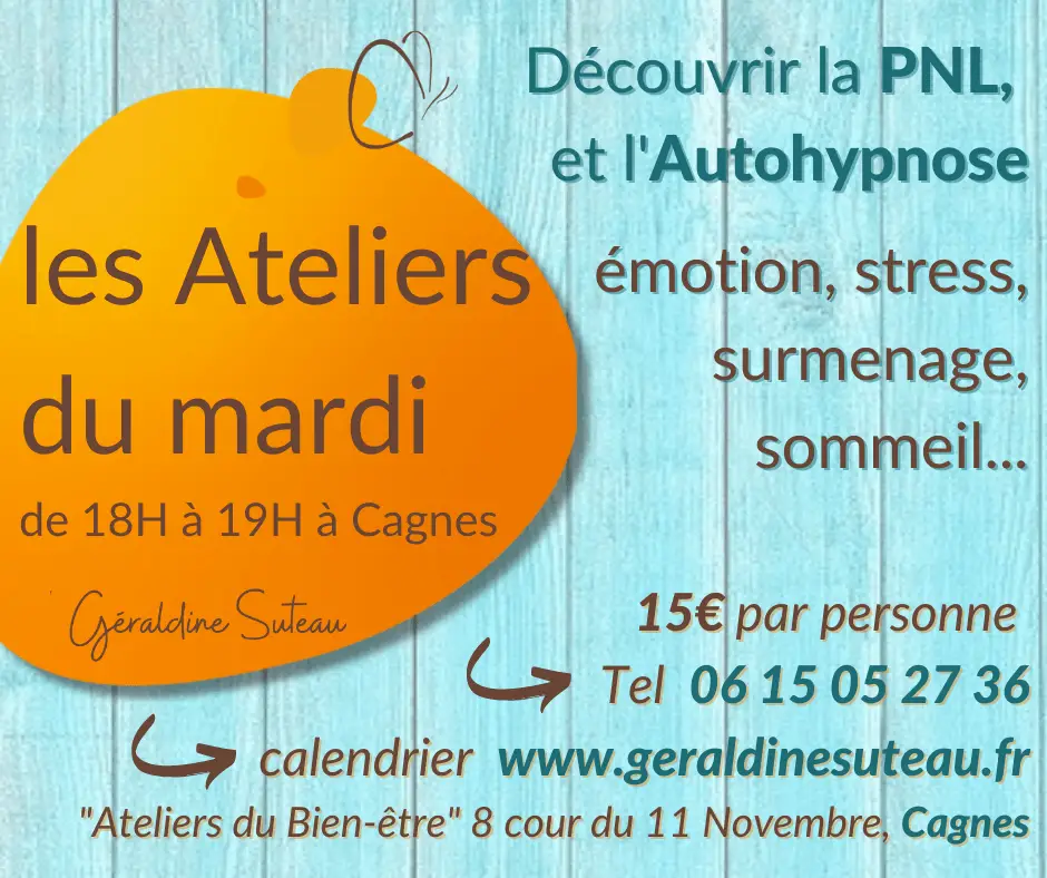 Géraldine SUTEAU - Praticienne en Hypnose, Thérapies Brèves, Coaching PNL