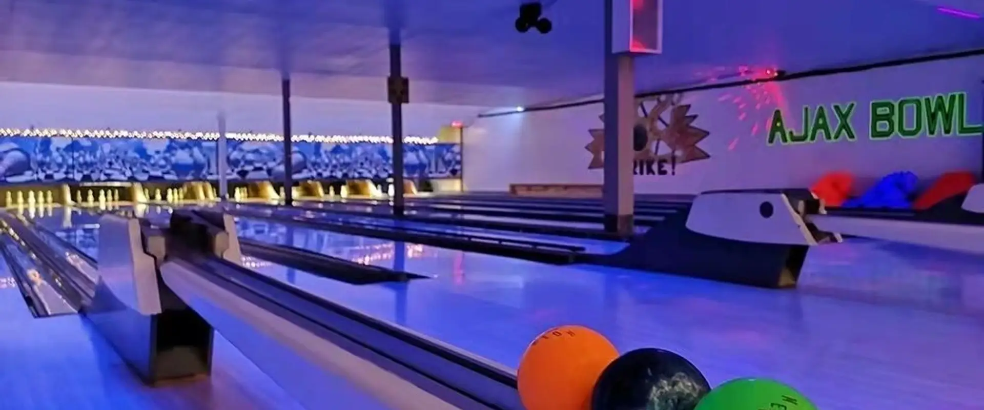 Ajax 5 pin Bowling Center