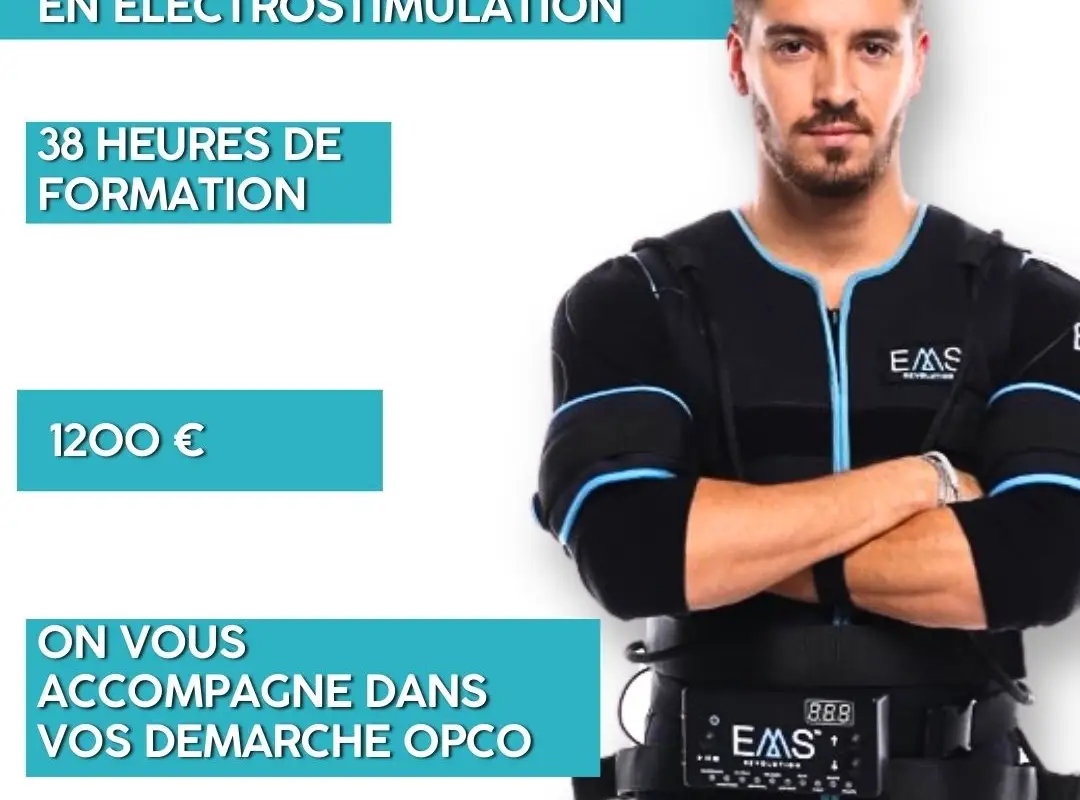 Podium EMS - coach sportif avec l'électrostimulation au Bouscat