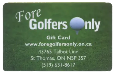 Fore Golfers Only