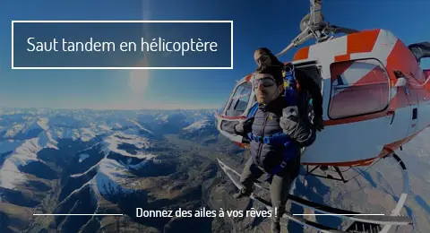 Saut en Parachute Toulouse : Saut en Tandem Hélicoptère Yep Yep Parachutisme Toulouse Pyrénées