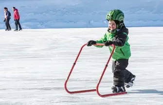 Patinoire Bleu Blanc Bouge