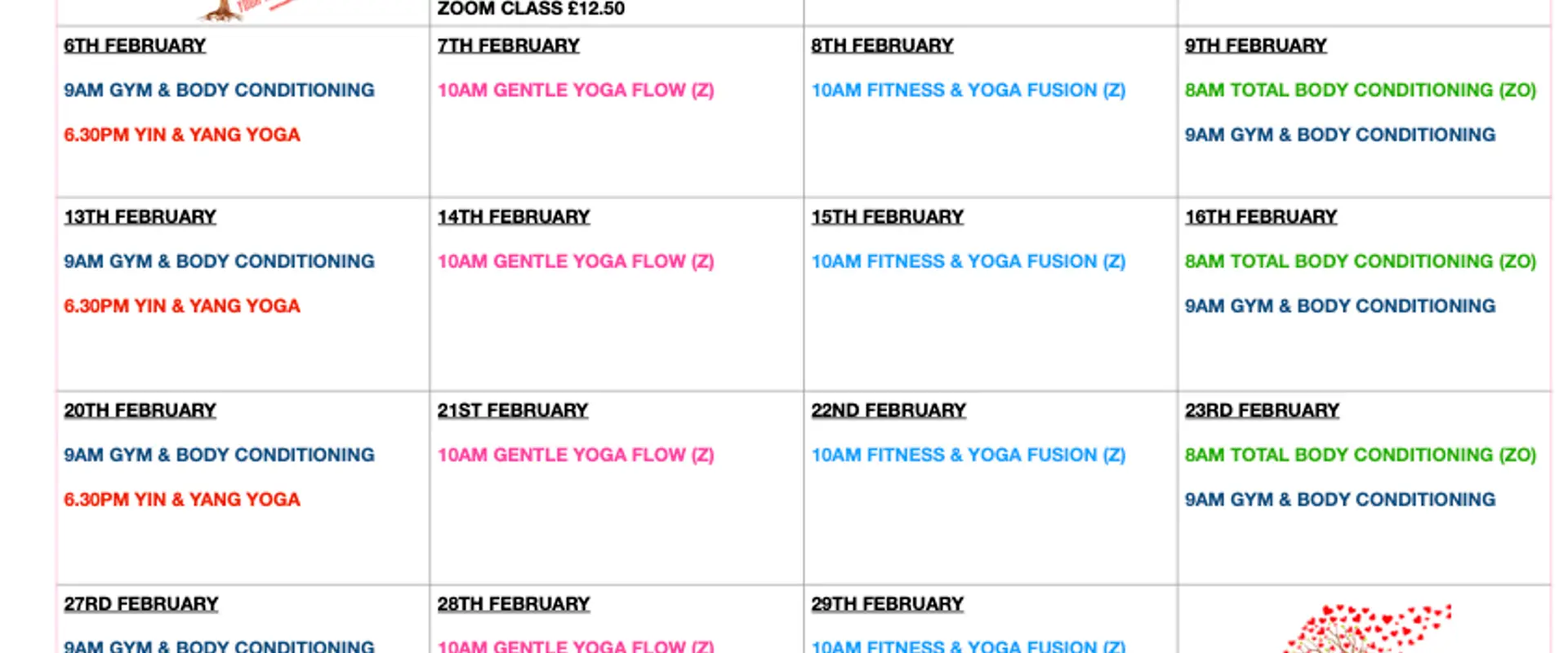 Becca Mclachlan Fitness Studios