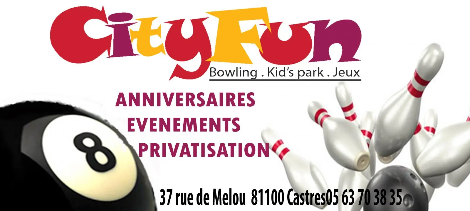 BOWLING CityFun CASTRES leisure space