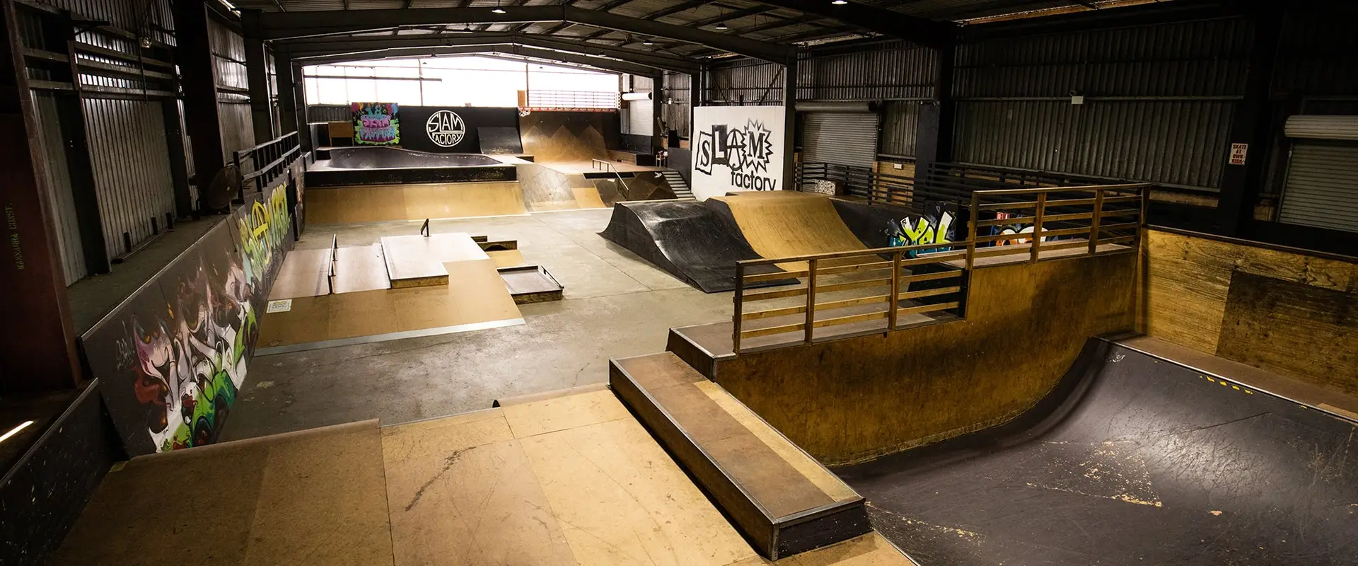 Slam Factory Indoor Skatepark | Skate, Scooter BMX Shop | Central Coast