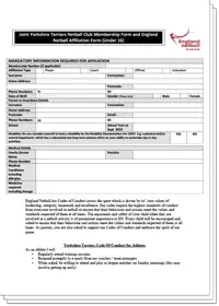 Yorkshire Terriers Netball Club