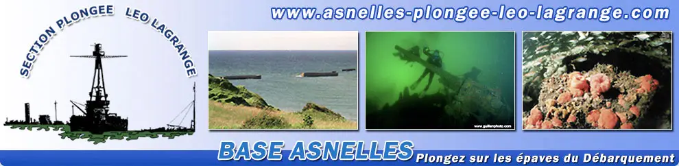 Asnelles Plongée Léo Lagrange