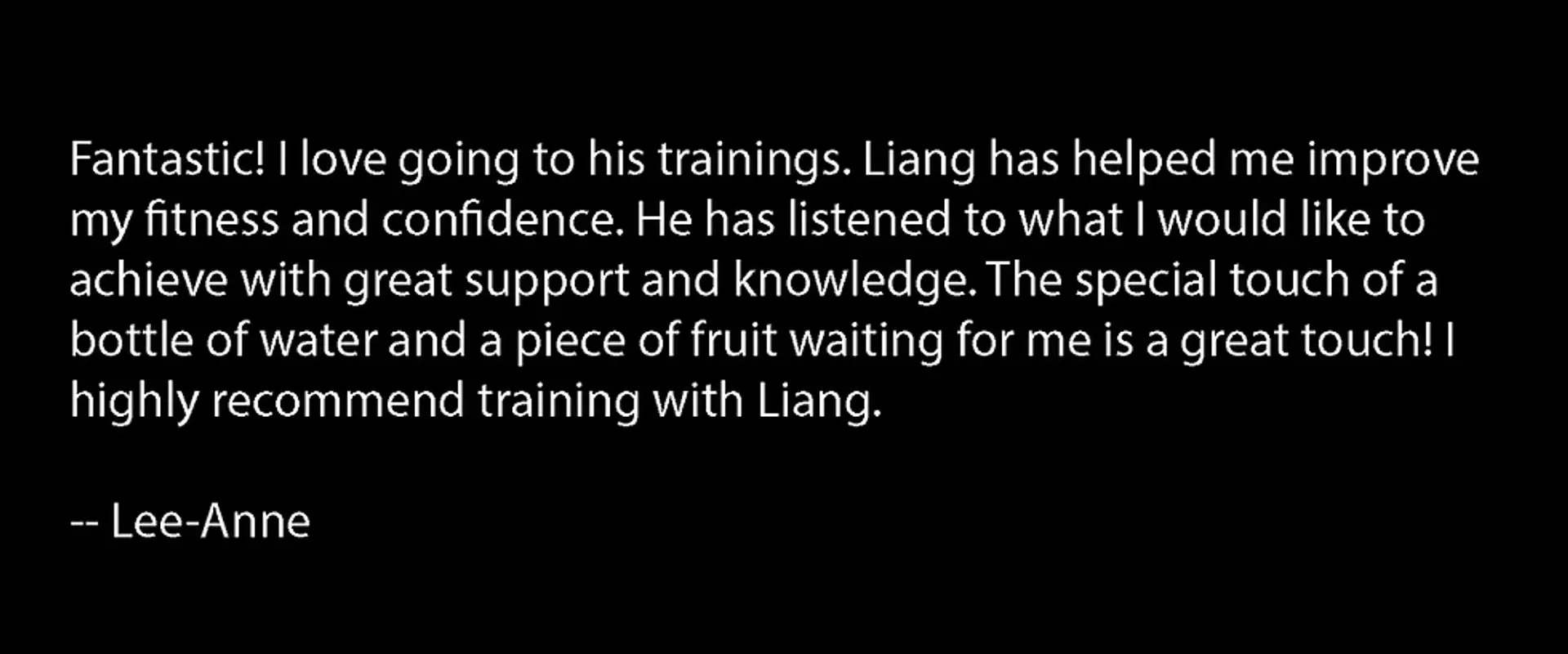 Liang's Fitness