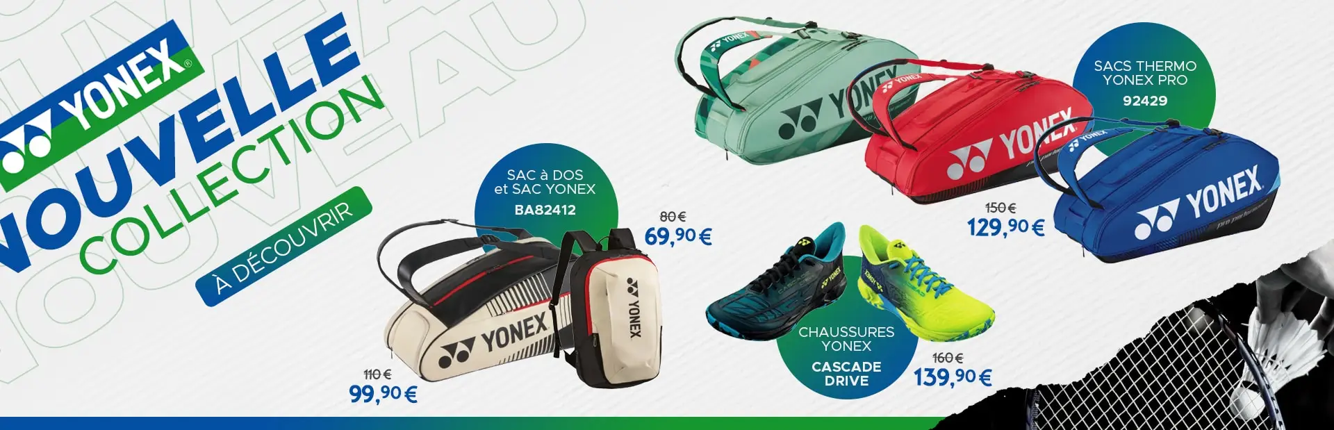Esprit Badminton - Votre boutique 100% badminton à Roubaix