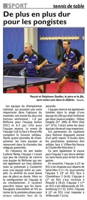 Sarrebourg Tennis de Table