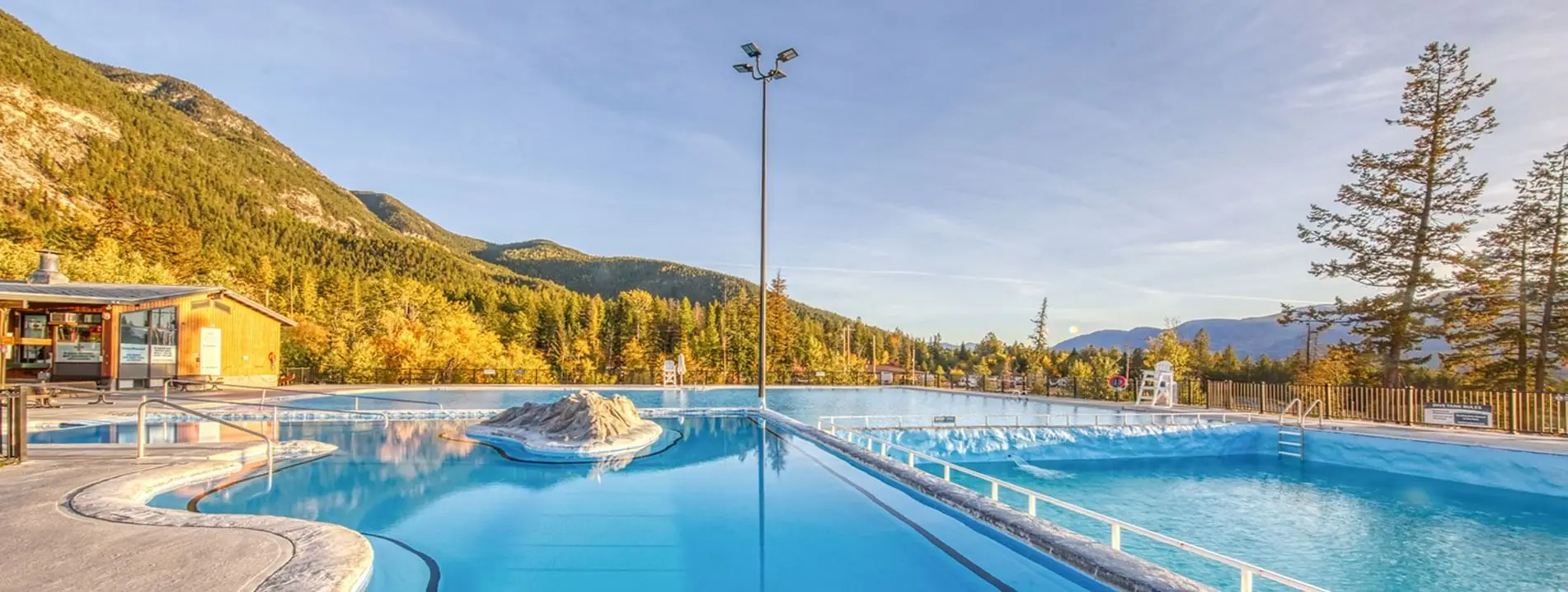 Natural Mineral Hot Springs Pools at Fairmont Hot Springs Resort