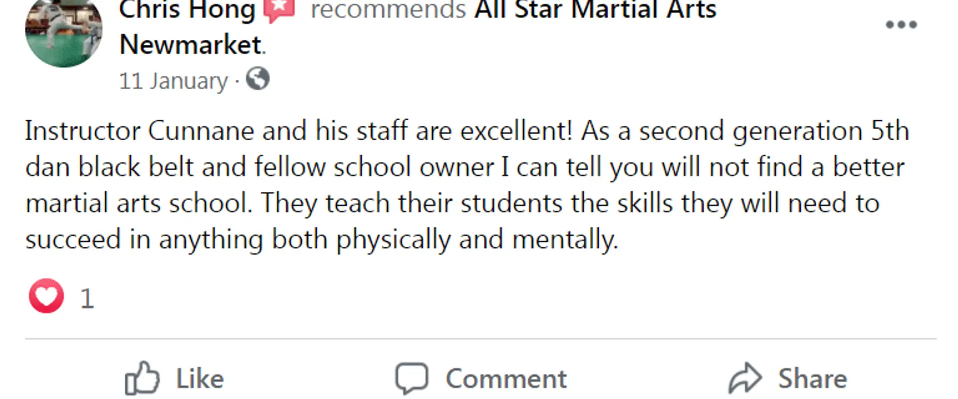 All Star Martial Arts World Newmarket Inc.