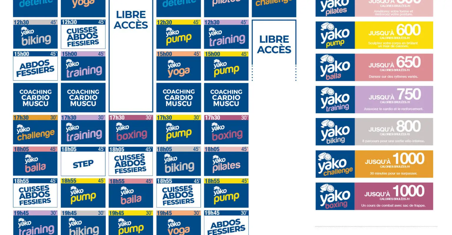 L'Orange Bleue - salle de sport