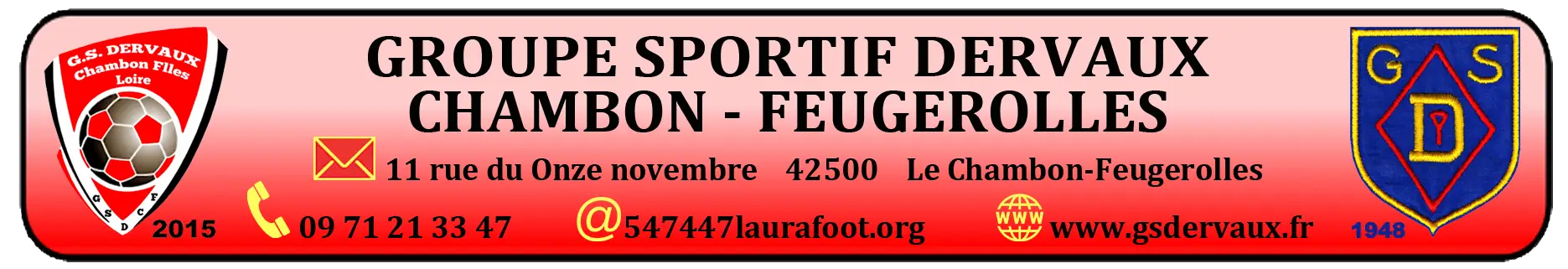 Groupe Sportif Dervaux Chambon Feugerolles