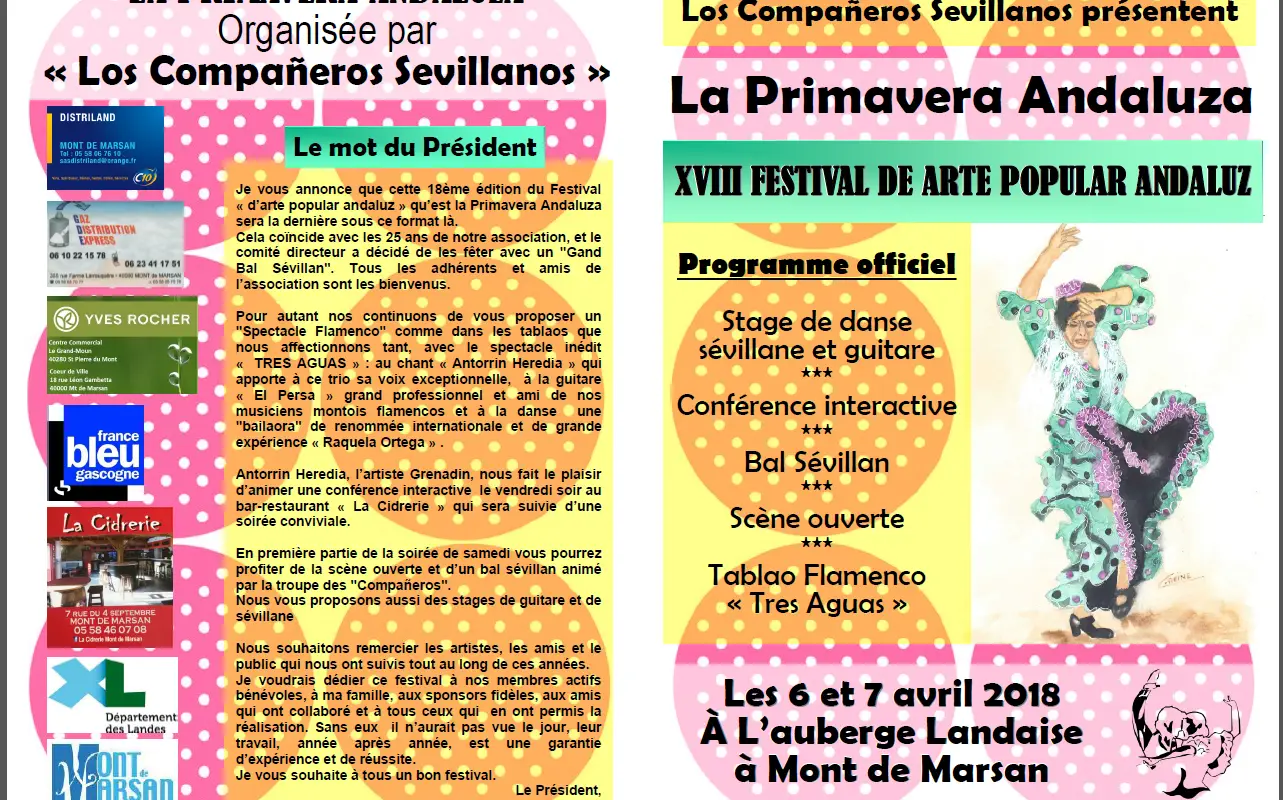 Los Companeros Sevillanos : Dance School Flamenco Et Sevillanes