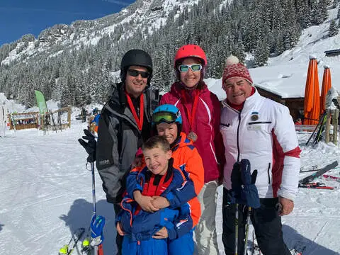 Flaine Ski Clinic / Lynne Stainbrook