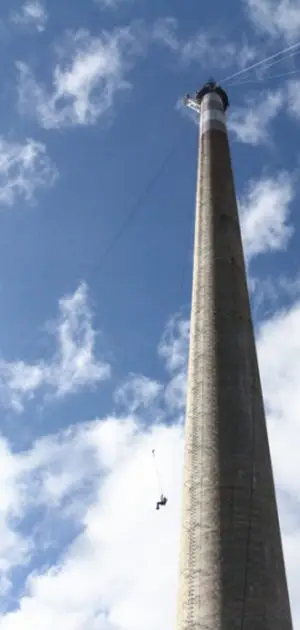 Action Tower - 110 m komín na voľný pád