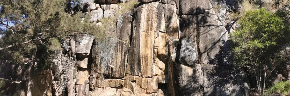 Maidenwell climbing area
