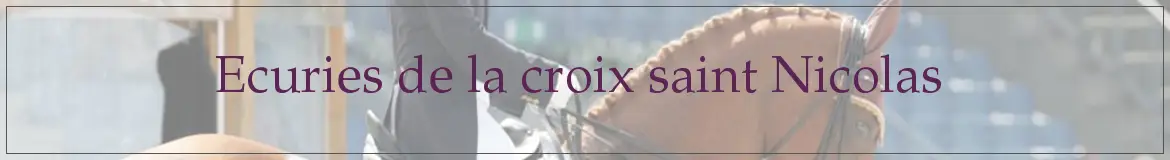 ECURIES DE LA CROIX ST NICOLAS