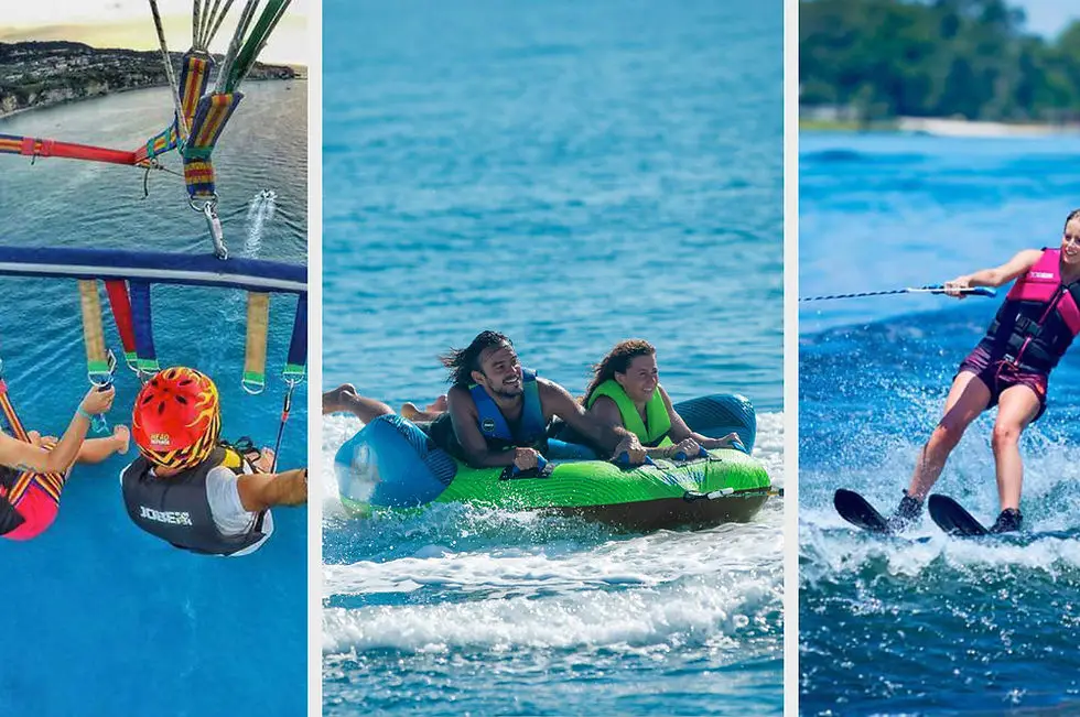 Xtrem Water Sports Six Fours Parachute Ascensionnel, Bouée, Ski Nautique, Wake-Board
