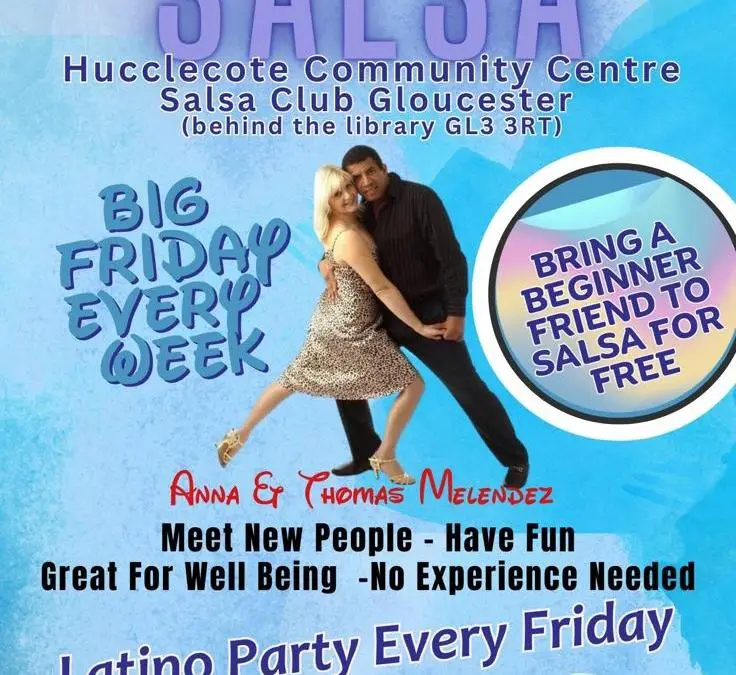Salsa classes Cuban Rueda and party every Friday night 8.pm unity 12.am