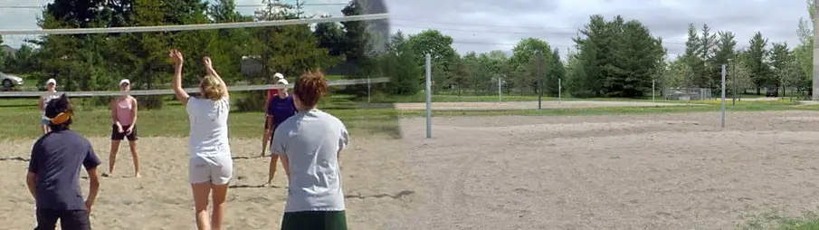 University of Guelph Beach Volleyball Courts
