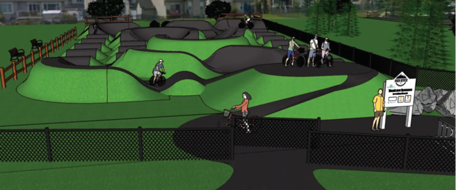 High River Pump Track