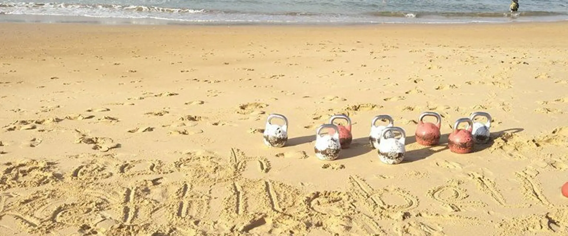 Beach Kettlebells