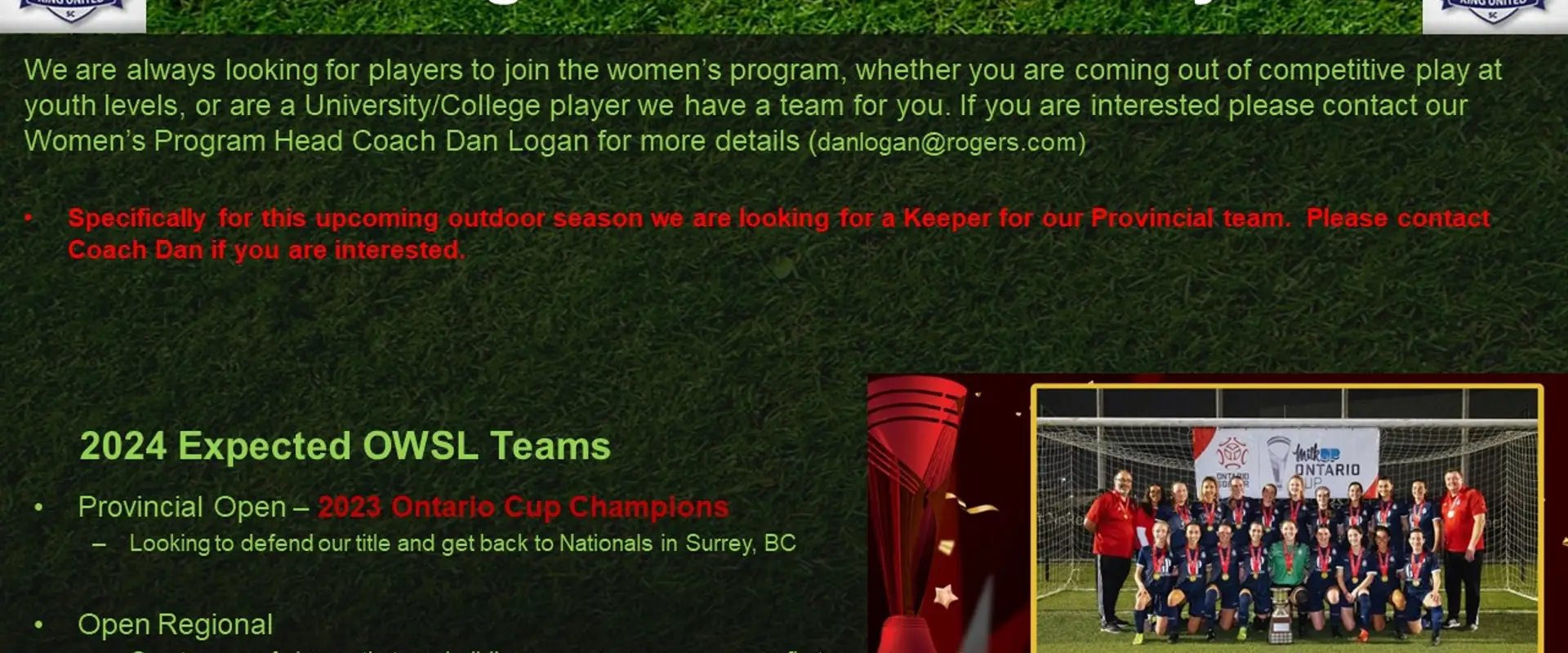 King United Soccer Club