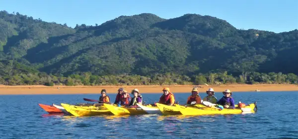 Nelson Canoe Club kayak hire containers