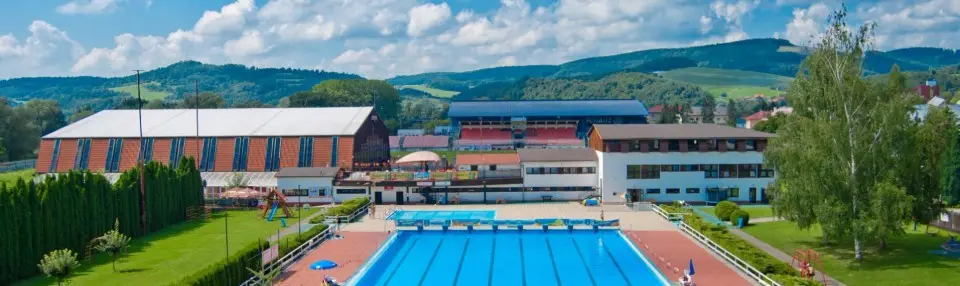 Summer swimming pool
