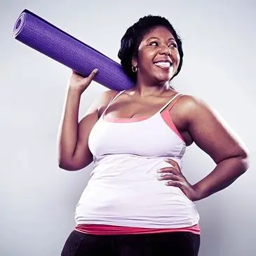 curvy girl yoga