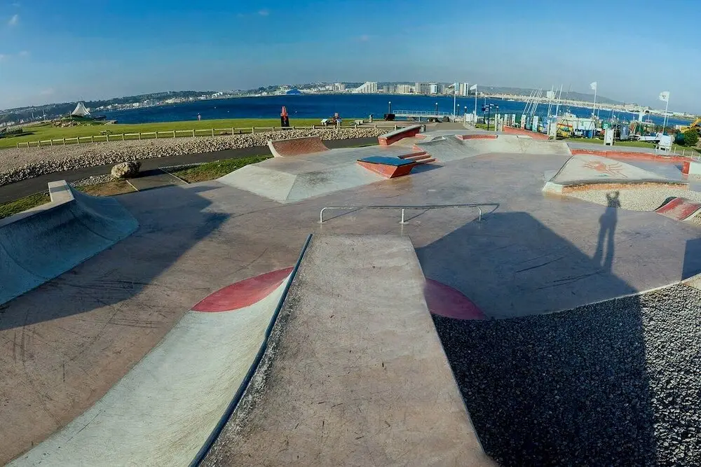 Whiteparish Skatepark.