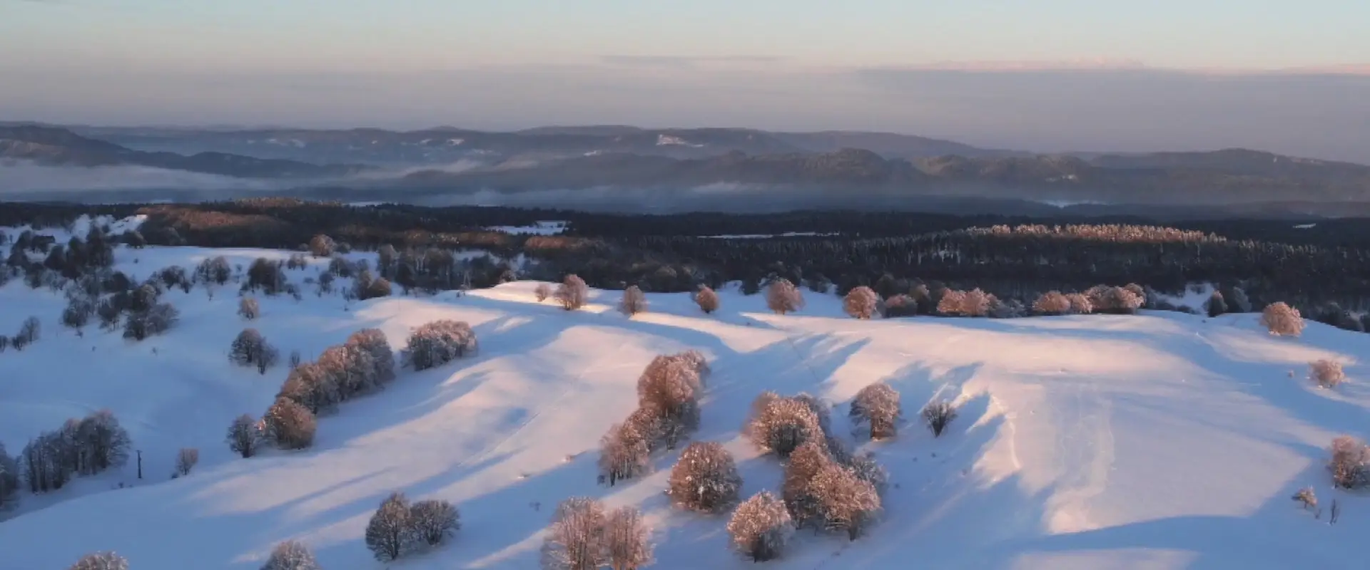 Départ des pistes Nordique "Cuvéry" - Station de ski Plateau de Retord