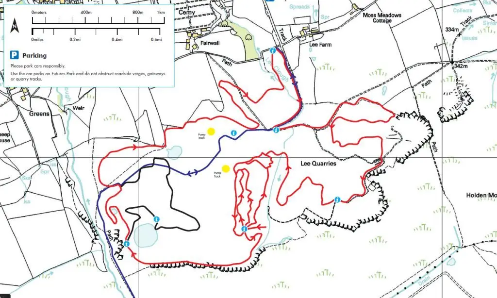 Lee Quarry Mountain Bike Trail