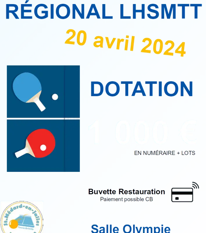 33 - Sud Medoc Tennis de Table