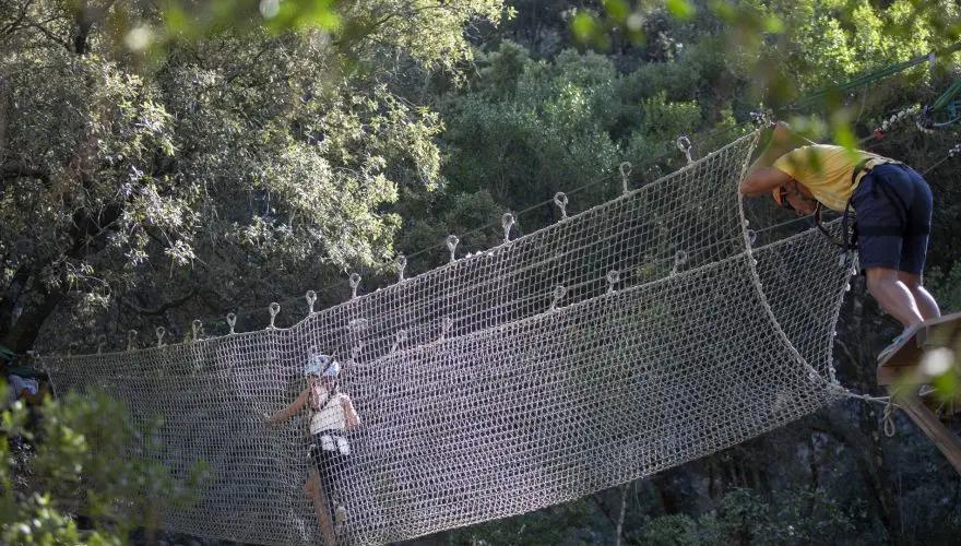 A Tyroliana "Le Parc Aventure"