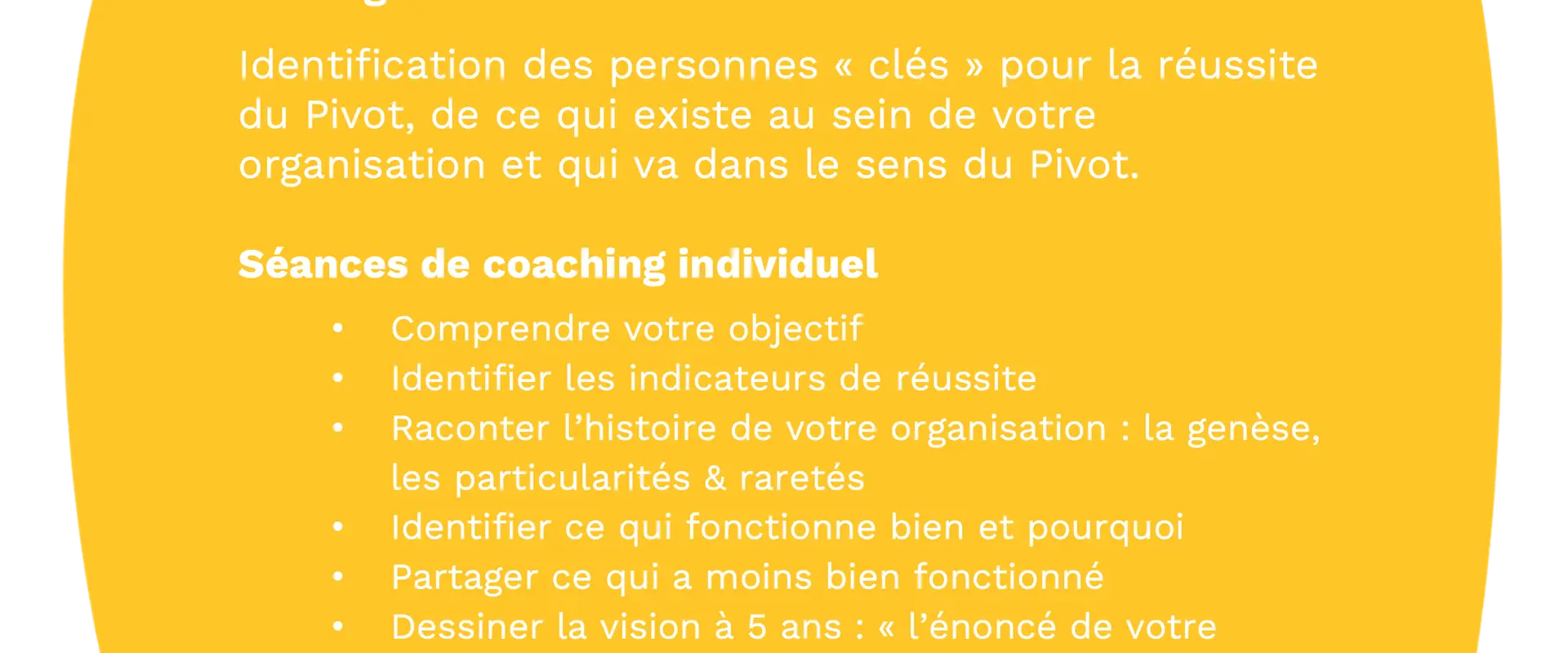 Pivote - Coaching Business - Vincennes