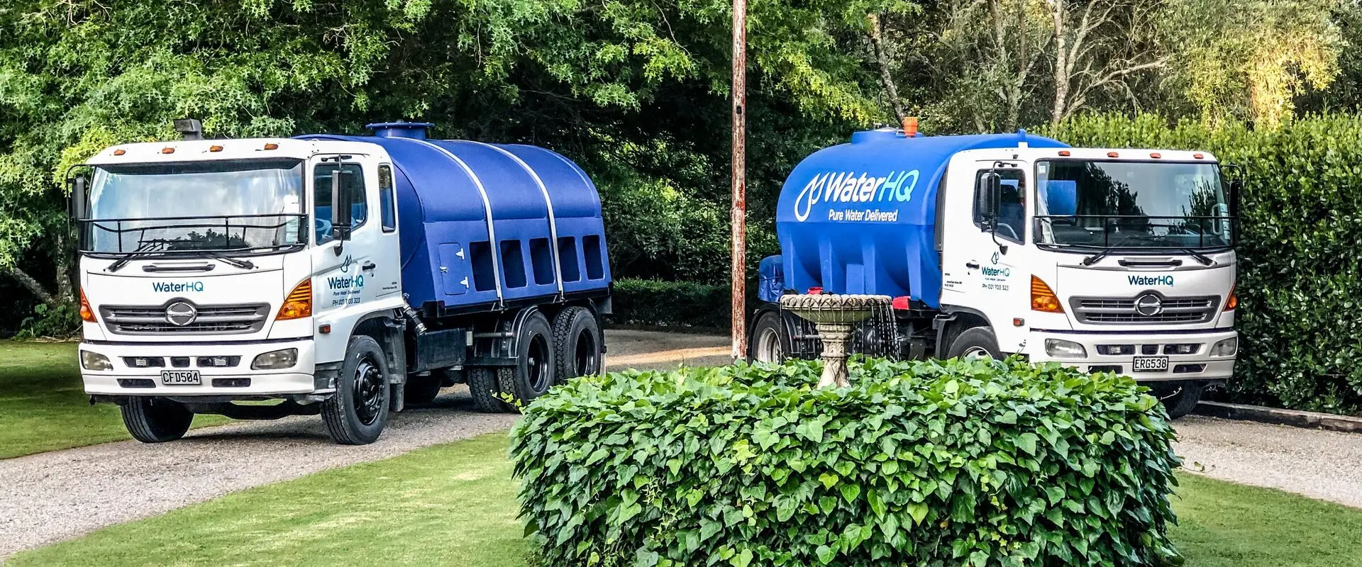 Water HQ - Drinking Water delivery West / Northwest Auckland and Rodney. Pools and Commercial Auckland Wide..