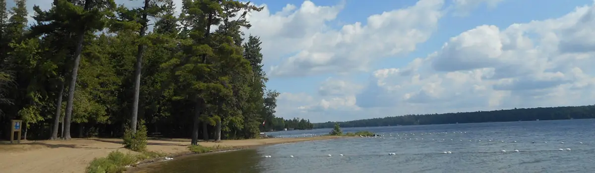 Balsam Lake Provincial Park Beach