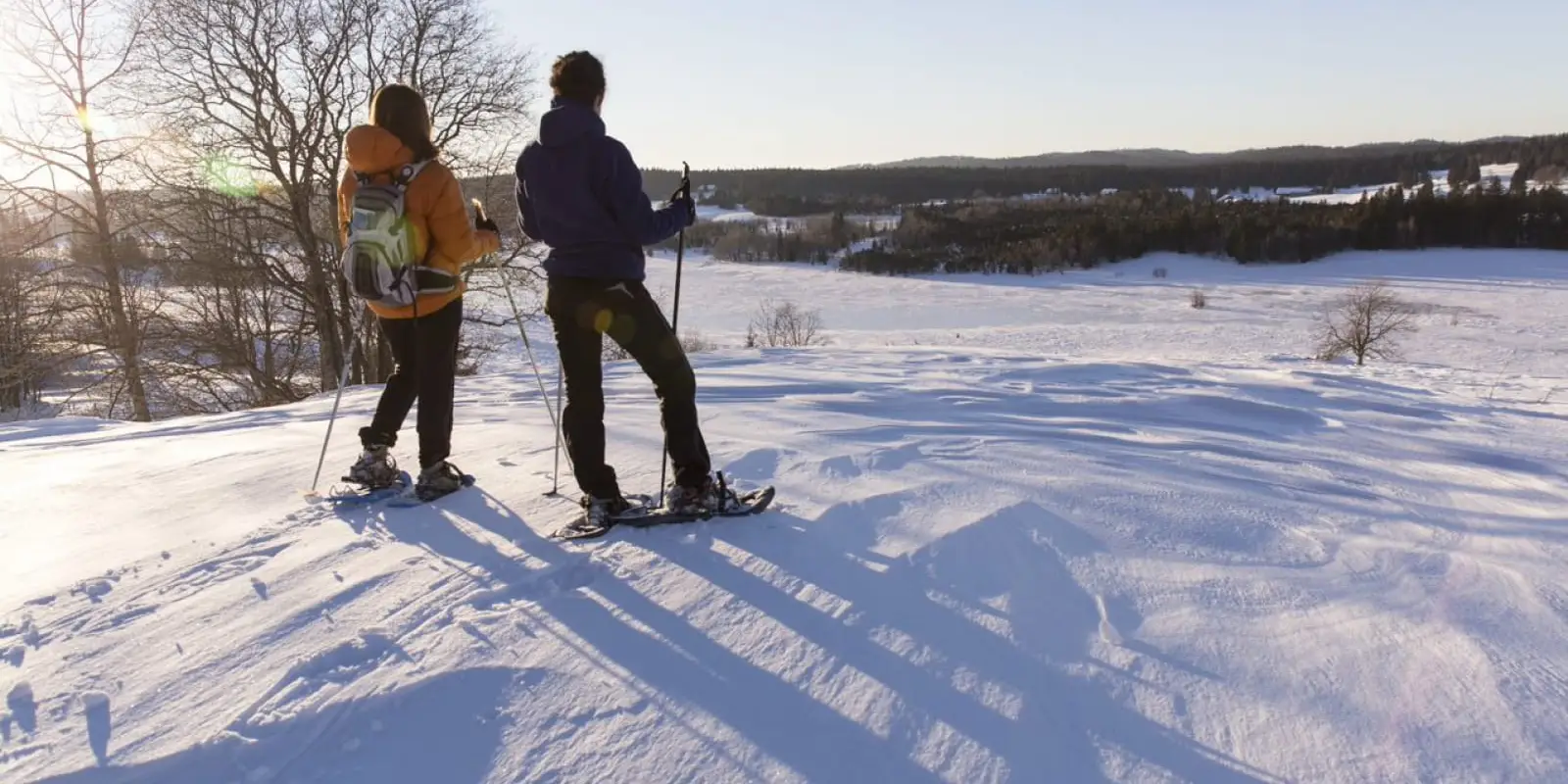 SKI DE FOND départ des pistes