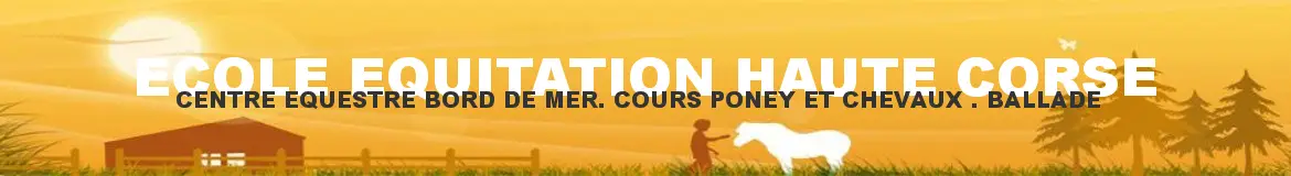 Ecole D Equitation De Haute Corse