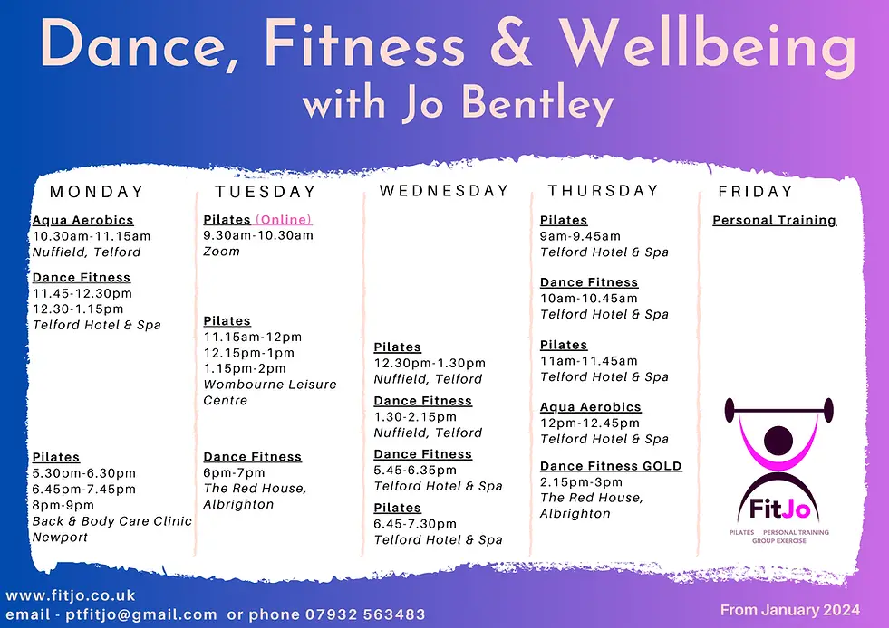 Dance, Fitness & Wellbeing with Jo