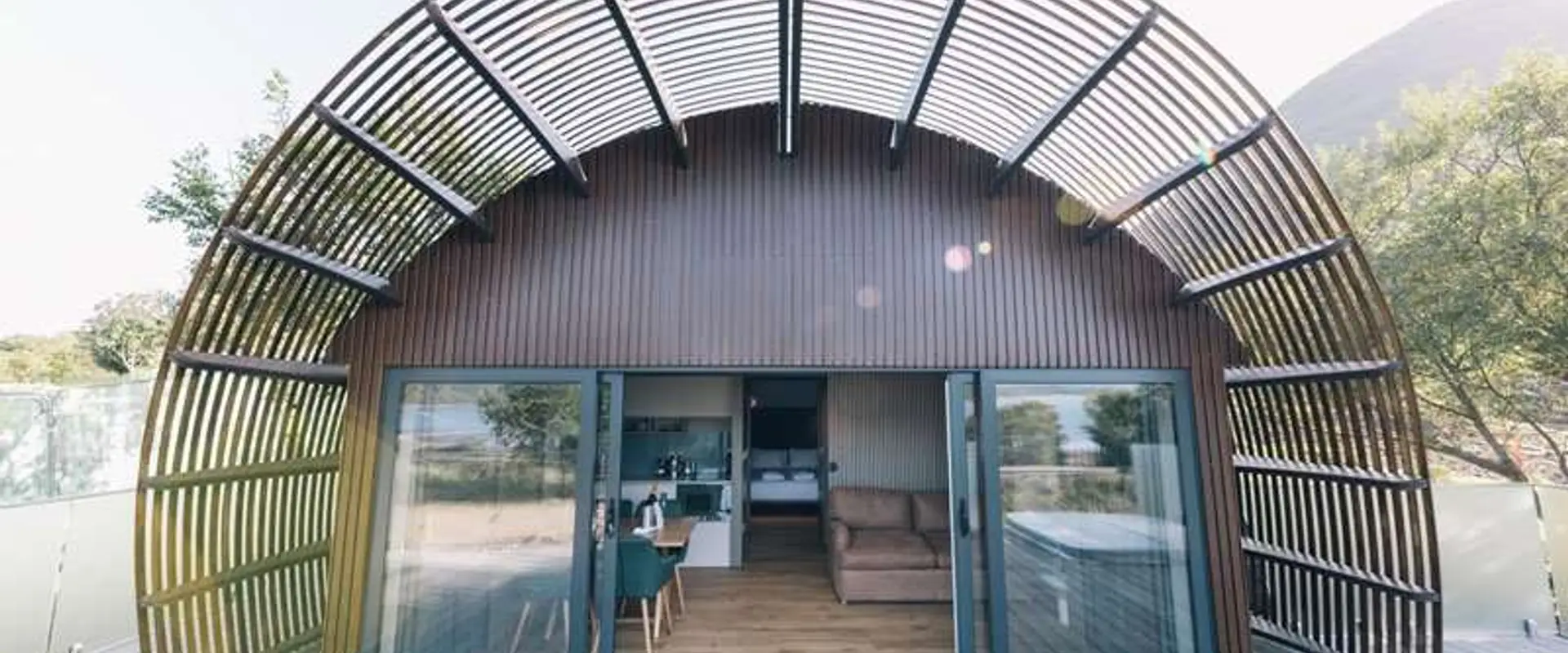 SeaBeds Luxury Lookouts with Hot Tubs @ Woodlands Glencoe