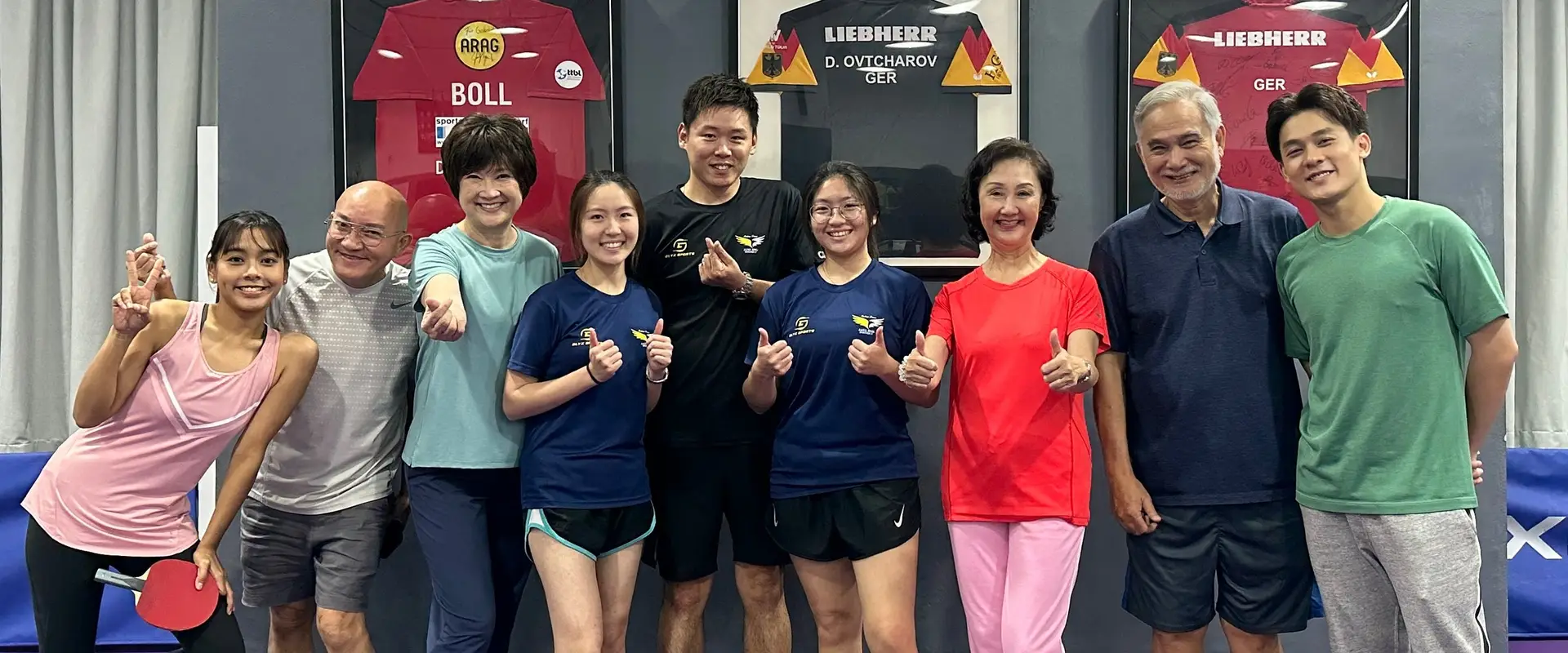 GLYX SPORTS Table Tennis Academy