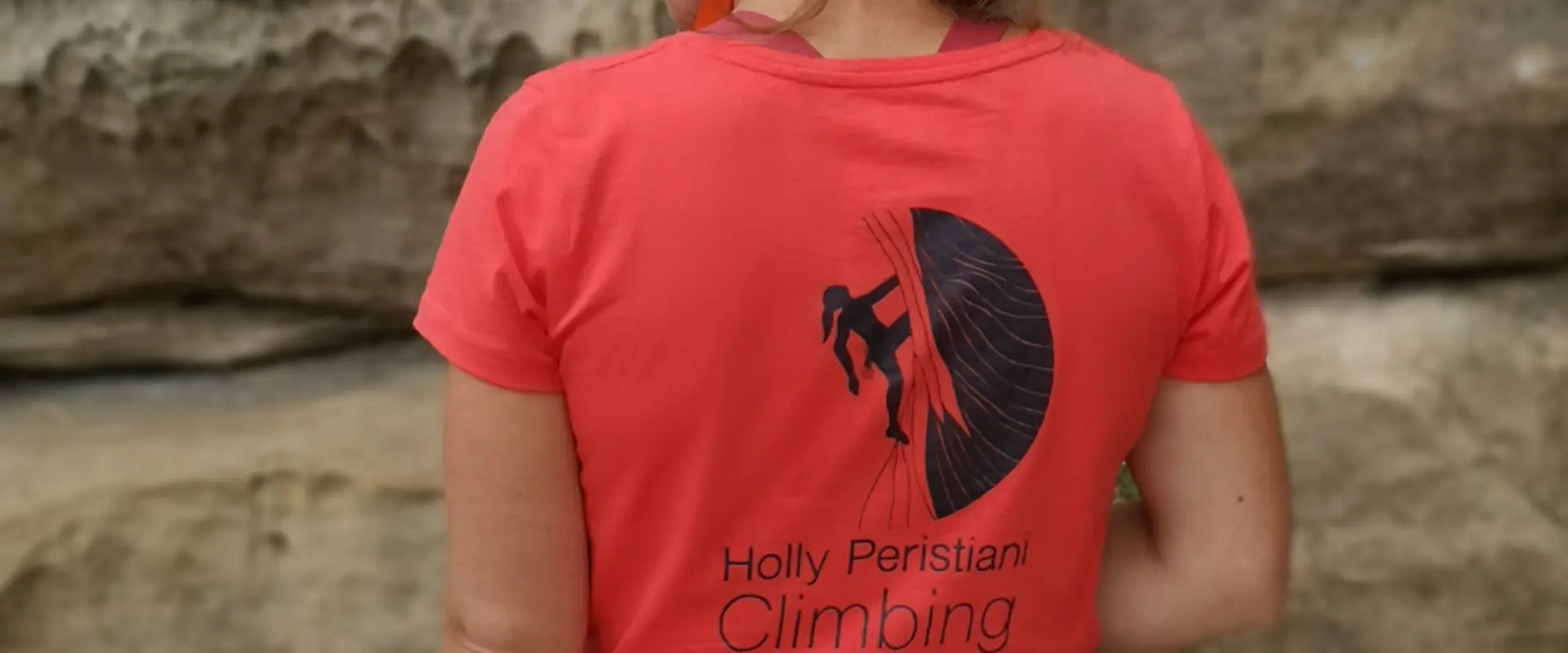 Holly Peristiani Climbing